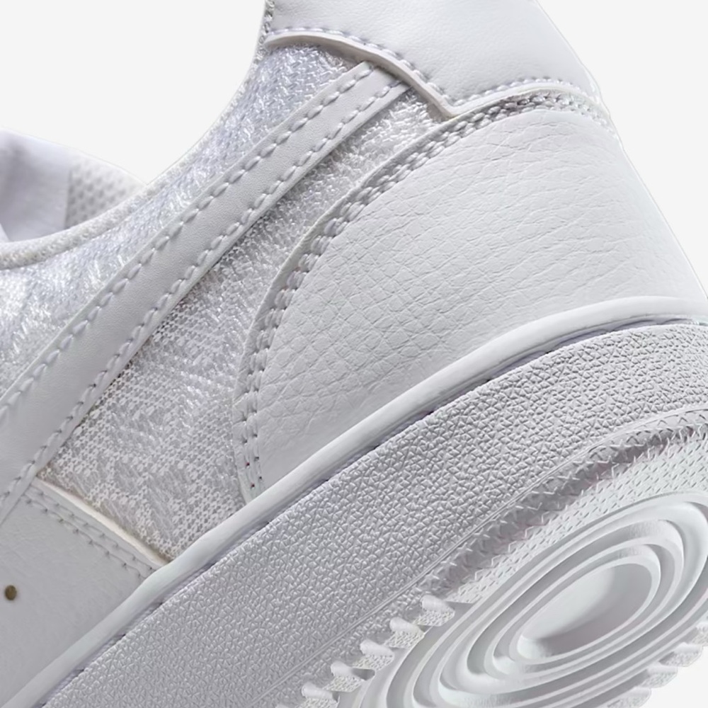 Nike Court Vision Low
Women's Shoes
White/White/White
Style HJ5846-100 - Picture 14 of 16